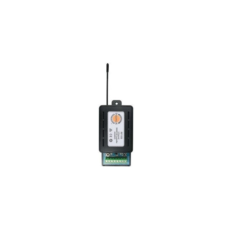 Bosch Standalone Receiver Black 2x Spdt Plastic Wall Mount 433mhz 9-28v Ac/dc