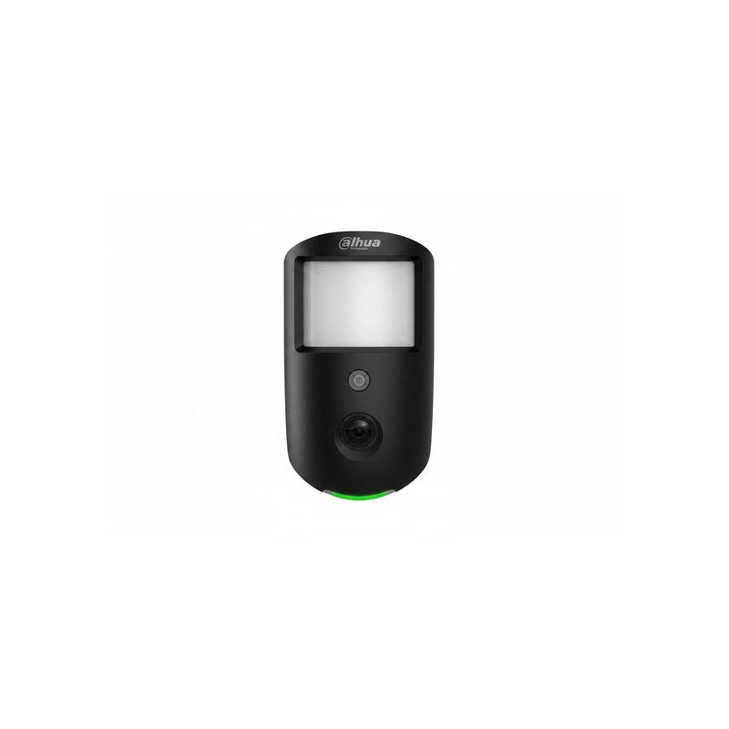 Dahua Airshield Series Wireless Pir With Camera Black Pet Up To 18kg 12m Detection Area With Tamp Alarm Flashing/ Solid Green LED Indicators Plastic Wall Mount 2.2m Mount Height 433mhz 3xcr123a Battery (9v)