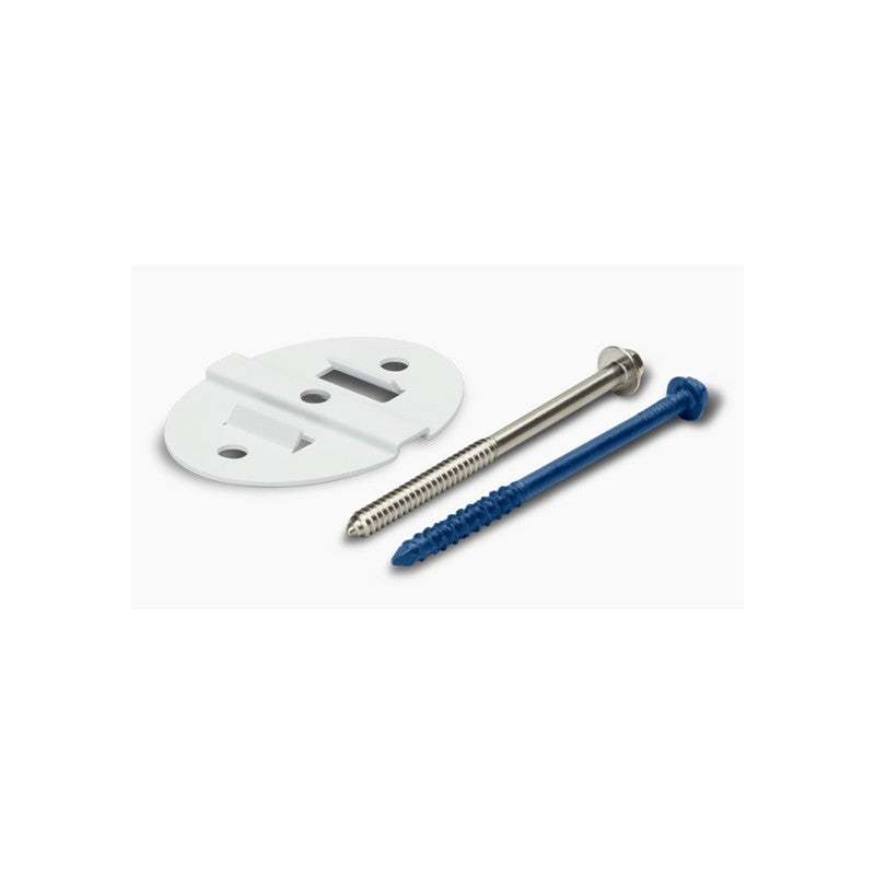 Ubiquiti Nbe-wmk Nanobeam Wall Mount Kit Enhanced Stability For Wall Mounting Suits Nbe-m2-13 Nbe-m5-16 Nbe-m5-19 White