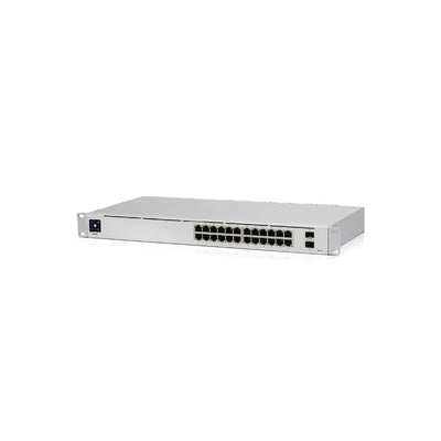 Ubiquiti 24port ( 26p) Gigabit Switch 95w POE Total Capacity 16x Poe+ Plus 2x 1g Sfp/ Fibre Port L2 Managed White 240vac
