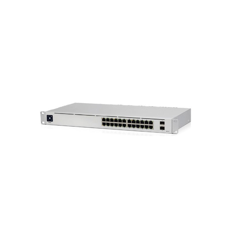 Ubiquiti 24port ( 26p) Gigabit Switch 95w POE Total Capacity 16x Poe+ Plus 2x 1g Sfp/ Fibre Port L2 Managed White 240vac