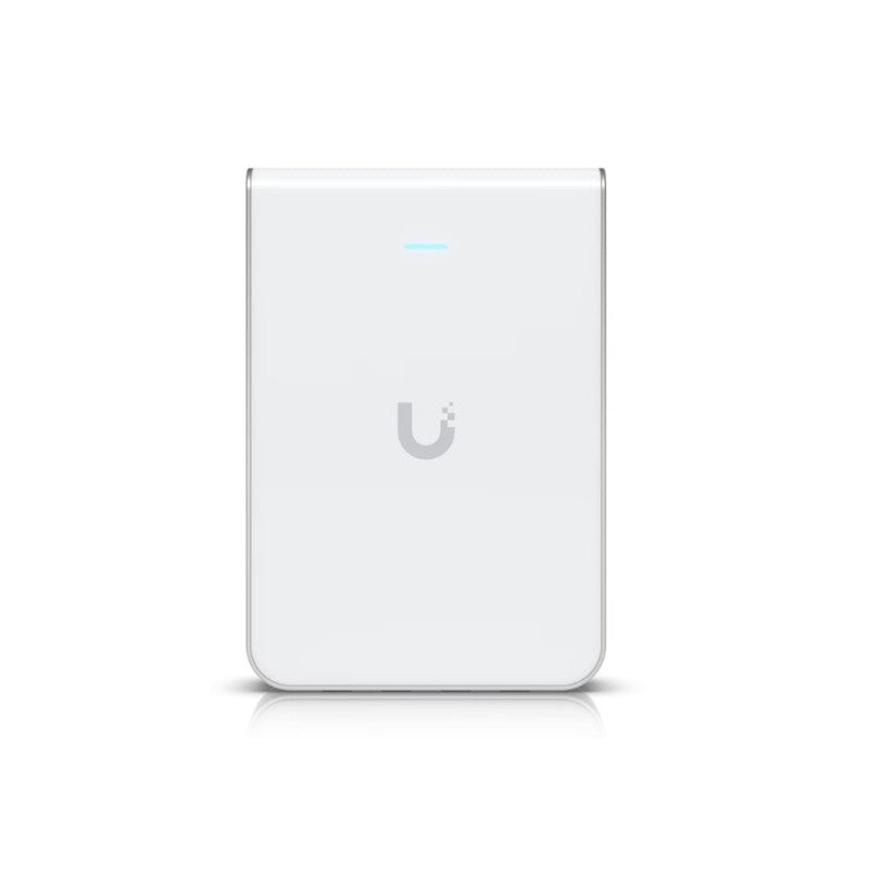 Ubiquiti U6-iw Wifi 6 Access Point In-wall Dual Band 2.4ghz 573.5mbps 5ghz 4.8gbps 4x4 Mu-mimo 48v POE 4x 1gbe Ports 139.66hx96wx31.19d (mm)