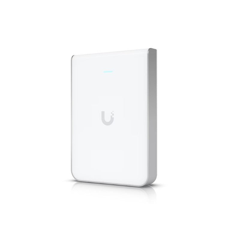 Ubiquiti U6-iw Wifi 6 Access Point In-wall Dual Band 2.4ghz 573.5mbps 5ghz 4.8gbps 4x4 Mu-mimo 48v POE 4x 1gbe Ports 139.66hx96wx31.19d (mm)