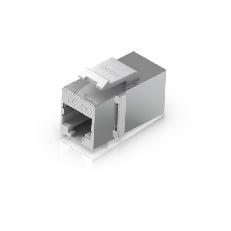 Ubiquiti Uacc-keystone-coupler-c6a Unifi Cat6a Keystone Coupler 12-pack Stainless Steel Flush Mount