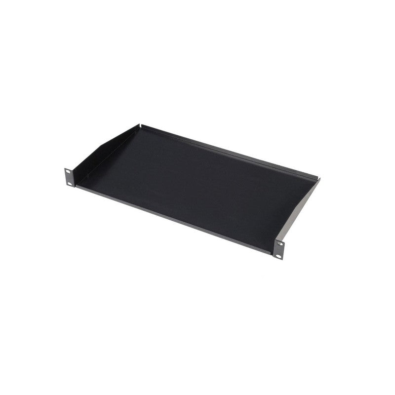 Global Racking Solutions Global 19" Rack Shelf 1ru Black 44.4hx482.6wx350d (mm)