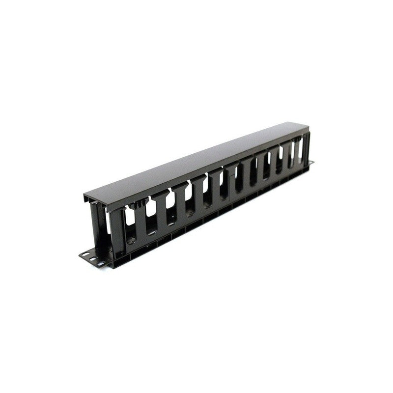 Global Racking Solutions Global 19" Horizontal Cable Management Black 50hx495wx65d (mm)