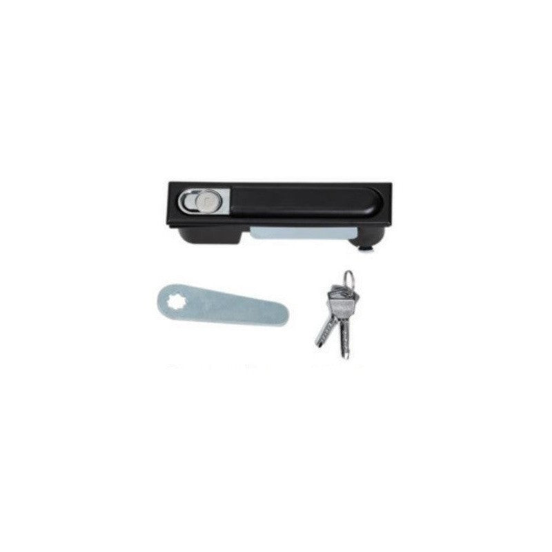 Global Racking Solutions Global Spare Lock & Key Set To Suit Fsr Racks Metal Silver/black