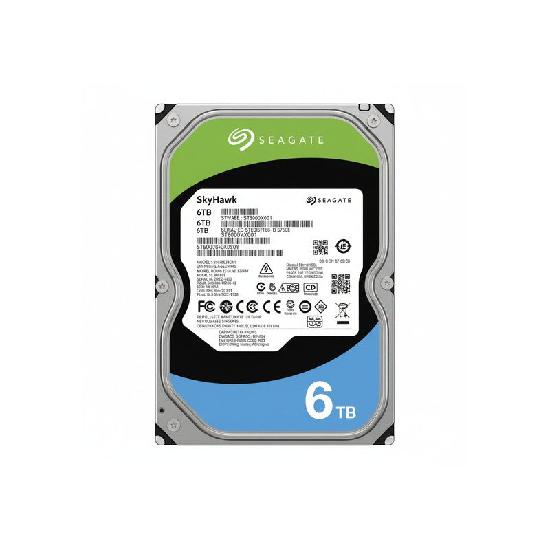 Seagate St6000vx008 Skyhawk 6tb 3.5 Inch Sata Hard Drive