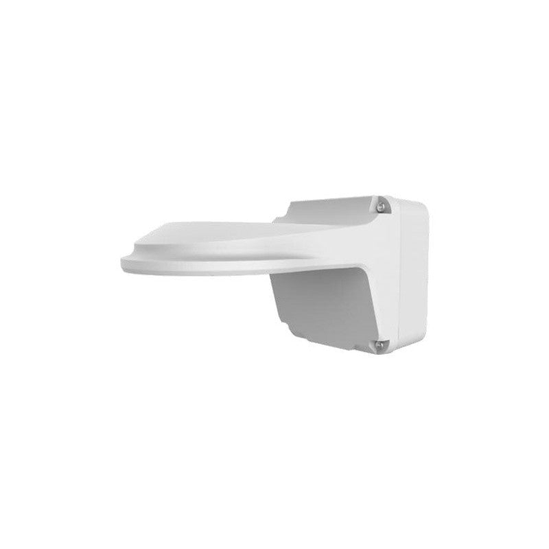 Uniview Wall Mount Bracket With Extra Back Outlet Suits Dome/ Ufo/ Mini Dome/ Fixed Dome/ Turret White Aluminium Alloy 1 Kg