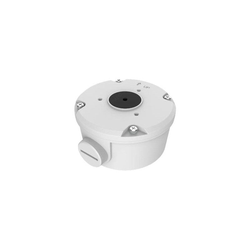 Uniview Junction Box With Extra Back Outlet Suits Bullet White Aluminium Alloy 0.36 Kg