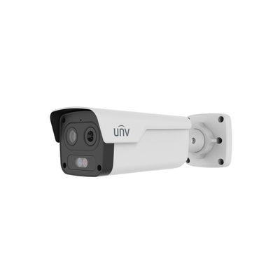 Prime-iv Series IP Camera White AI Active Deterrance & Thermal 256x192 Sensor 4MP H.264/5/5+/ Mjpeg Bullet 120 Wdr Metal 4mm Fixed Lens Starlight IR 40m POE Ip67 Built In Mic Audio In Audio Out 2 X Alarm In 2 X Alarm Out Support Up To 512gb SD 12vdc