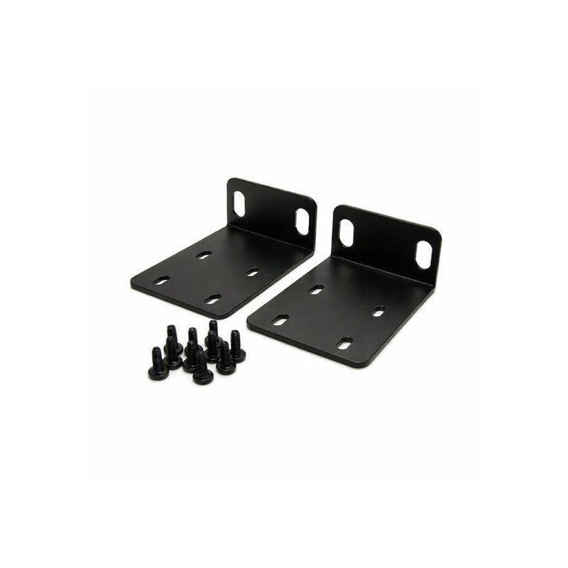 Redback Racks Uniview Rm-1u-260 2150c0b2 1u Rack Mounted Bracket Rack Wings Metal Black