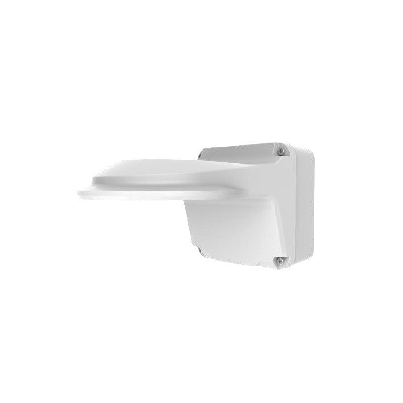 Uniview Wall Mount Bracket With Extra Back Outlet Suits Dome White Aluminium Alloy 0.98 Kg