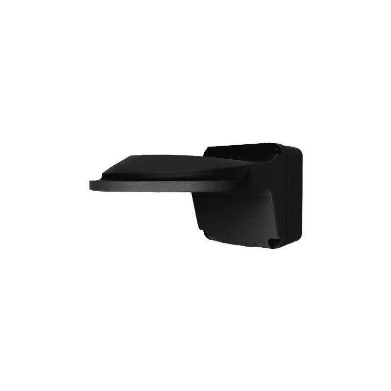 Uniview Wall Mount Bracket With Extra Back Outlet Black Aluminium Alloy Suits Bullet Ptz/ Bullet/ Speed Dome Ptz/ Omniview 0.98kg