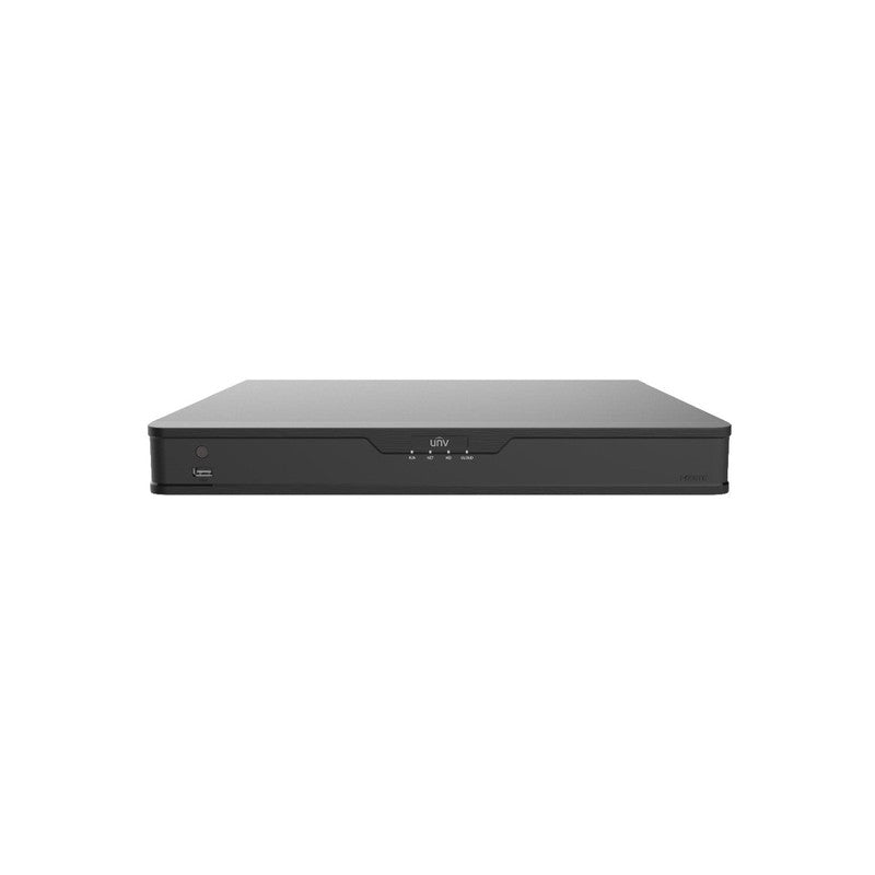 Uniview Easy 16ch+8ip Ch AI Xvr Upto 8mp/ 4K 80mbps Input 2xsata HDD Port Up To 8tb Each 12vdc