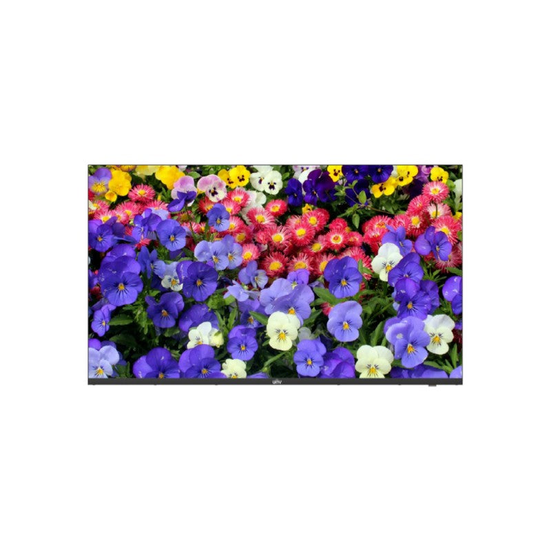 Uniview 43" 3840x2160 4K UHD LED Monitor 24/7 2 X HDMI 2 X Display Port Audio Out Built-in Speaker