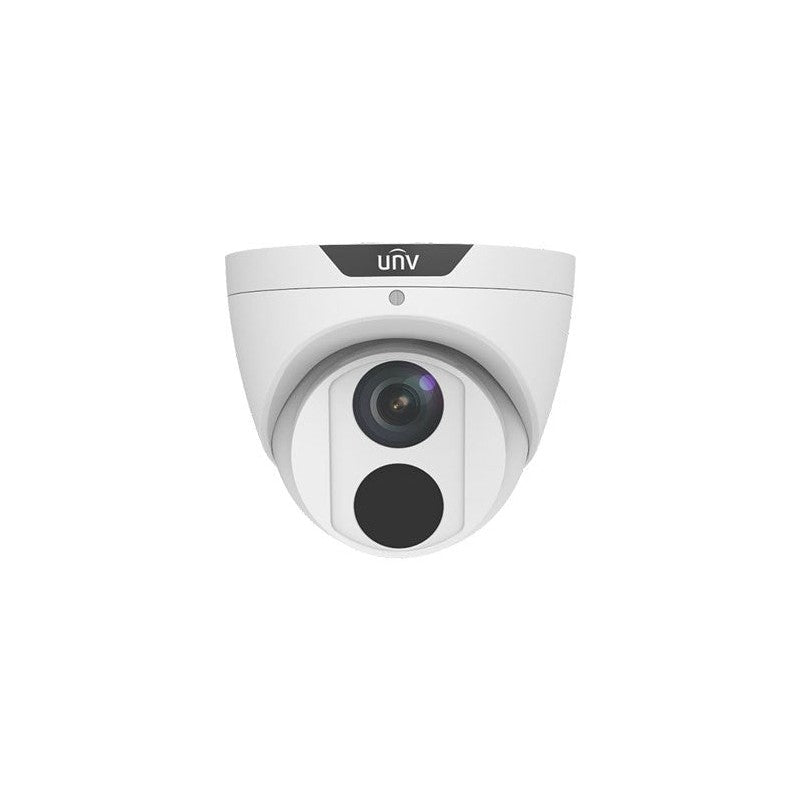 Uniview Easy Series IP Camera White 6MP H.264/5/5+/ Mjpeg Turret 120 Wdr Metal 2.8mm Fixed Lens IR 30m POE Ip67 Without Mic No-sd Card Slot 12vdc