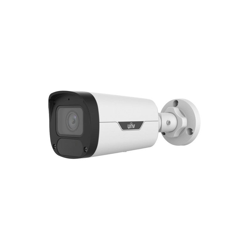 Uniview Easy Series IP Camera White 4MP H.264/5/5+/ Mjpeg Bullet 120 Wdr Metal 2.8&5.5-220mm Motorised Lens 4x Zoom IR 50m POE Ip67 Built In Mic Support Up To 512gb SD 12vdc