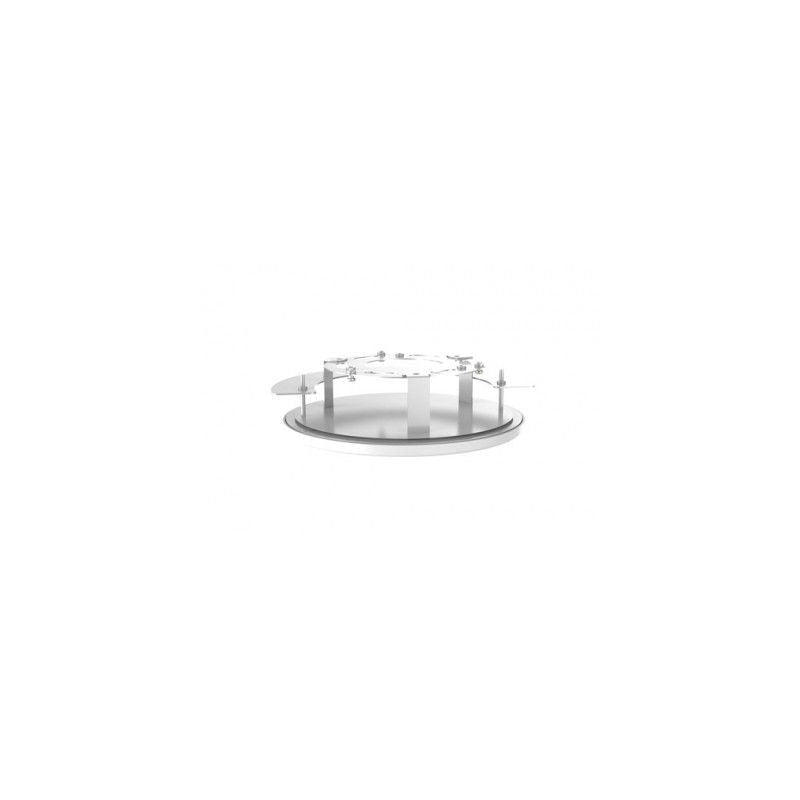 Uniview Recessed Mount Bracket Suits Dome White Galvanized/ Plastic 0.49 Kg