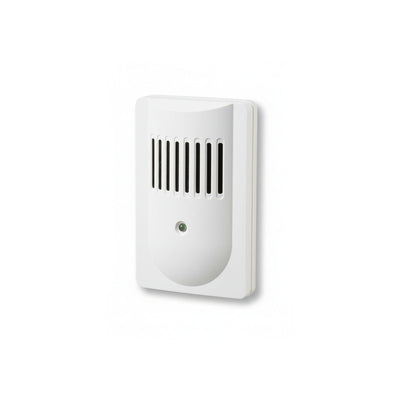 Takex Hardwired Glass Break Detector Ultrasonic Mic White 8x7m Detection Area 1x N/c Output (dry) Plastic Wall Mount 9-20vdc