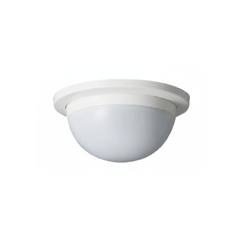 Takex Hardwired Pir With Mirror Lens White 14m Detection Area 1x Spdt Output Plastic Ceiling Mount 2.5~6m Mount Height 7-30vdc
