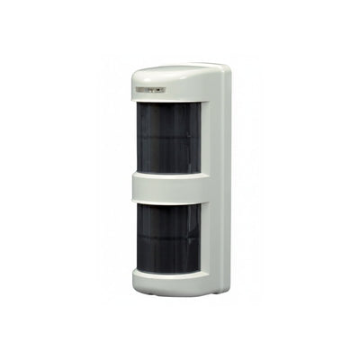 Takex Hardwired 90° Pir With Dual Zone White 2~12m Detection Area 1x Spst Configurable Output (dry) Plastic Wall Mount Weatherproof 12-30vdc