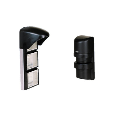 Takex Hardwired Pe Beam Black 1~15m Detection Area 1x Spdt Output Plastic Wall/ Pole Mount 10.5-30vdc
