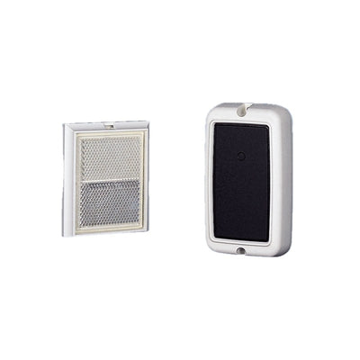 Takex Pr Series Hardwired Pe Beam With Mirror Lens White 5m Detection Area 1x Spdt Output Plastic Wall Mount 10.5-26vdc