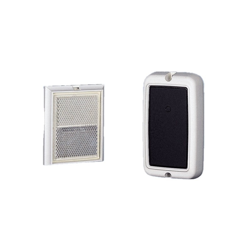 Takex Pr Series Hardwired Pe Beam With Mirror Lens White 5m Detection Area 1x Spdt Output Plastic Wall Mount 10.5-26vdc