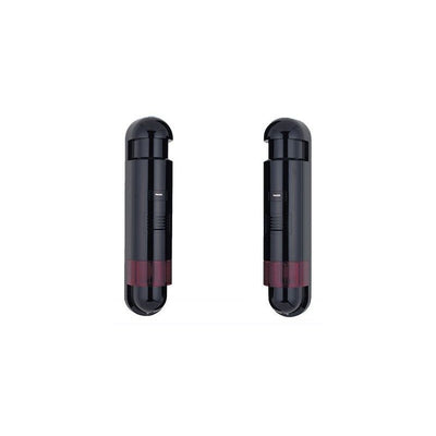 Takex Hardwired IR Beam With Siren Dual With Twin Beam Black 150m Detection Area 1 X N/c & 1 X Spdt With Tamper Flashing/ Solid Red LED Indicators Plastic 10-18vdc