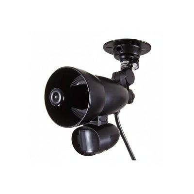Takex Intrusion Sensor With Speaker 12m Detection Area Plastic 1x Pre-recorded Voice Message( Max 12 Sec) 1x Nc/no Output Black 12vdc With 5m Cable