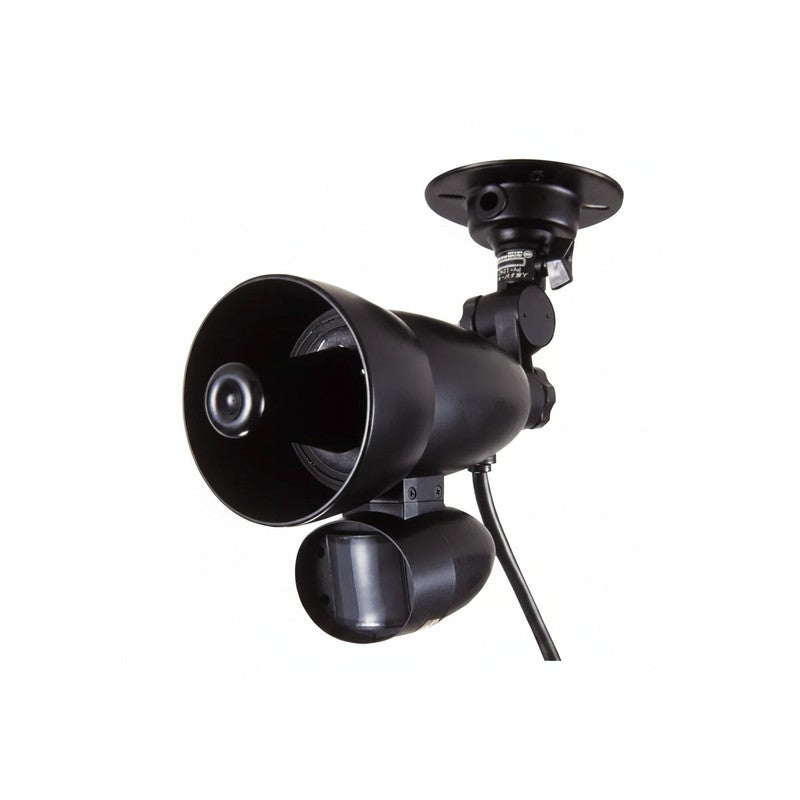 Takex Intrusion Sensor With Speaker 12m Detection Area Plastic 1x Pre-recorded Voice Message( Max 12 Sec) 1x Nc/no Output Black 12vdc With 5m Cable
