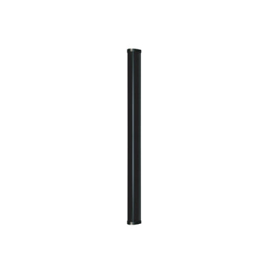 Takex Taw100 Taw Series 180 Single Sided Wall Mount Pe Beam Tower Enclosure Tamper N/c Black 1000hx128wx191d (mm)