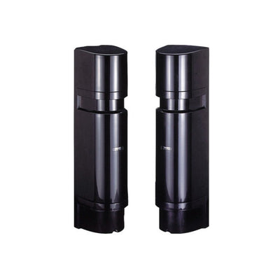 Takex Wireless Pe Beam With Quad Beam Black 100m Detection Area 1 X Spdt Output With Tamper Plastic Wall/ Pole Mount Ip65