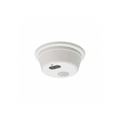 Takex Hardwired Flame Sensor With Speaker Uv Ray White 10m Detection Area 1x Spst Configurable Output (dry) Plastic Ceiling/wall Mount 10-30vdc/ 2x Aa Battery