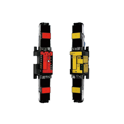 Takex Hardwired Pe Beam Black 100m Detection Area 1x Spst Configurable Output (dry) Plastic Ta Tower Mount 12-30vdc