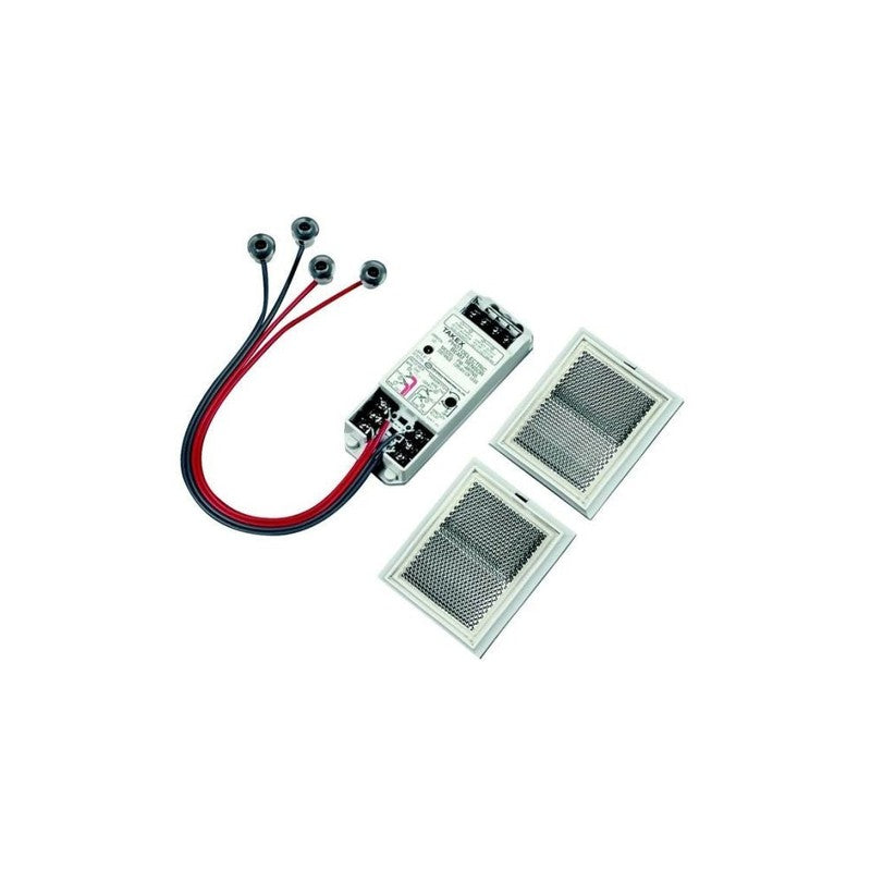 Takex Hardwired Pe Beam With Twin Beam White 4m Detection Area 1x Spst Configurable Output (dry) Plastic Recessed Mount 10-30vdc