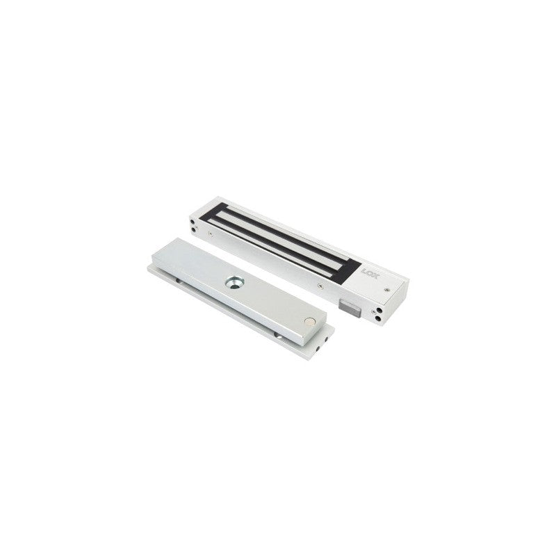 Lox Em3500 Slimline Electric Single Mag Lock Non Monitored Fail Safe (ptl) 12/24vdc