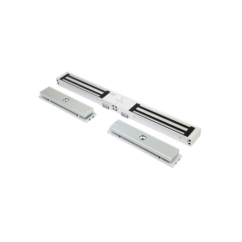 Lox Em3500dm Slimline Electric Double Mag Lock Monitored Fail Safe (ptl) 12/24vdc