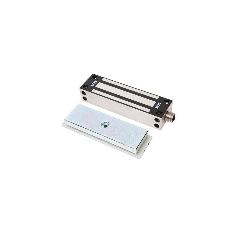 Lox Em5000 Standard Electric Single Mag Lock Monitored Fail Safe (ptl) 12/24vdc