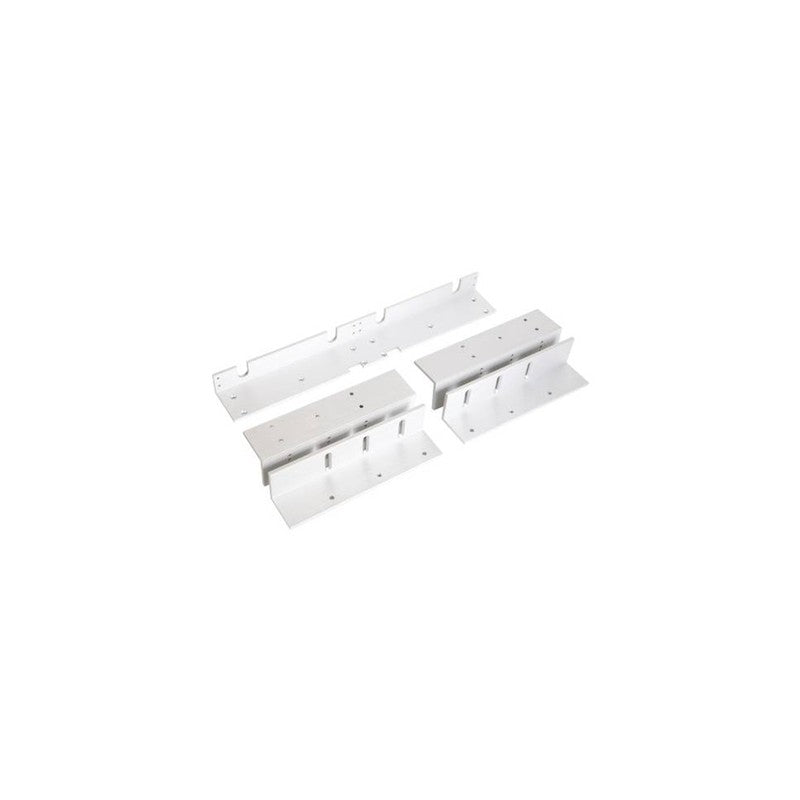 Lox Amzb1d-lp-dss Double L&z Bracket For Inwards Opening Doors Suits Em5700dm Monitored Silver
