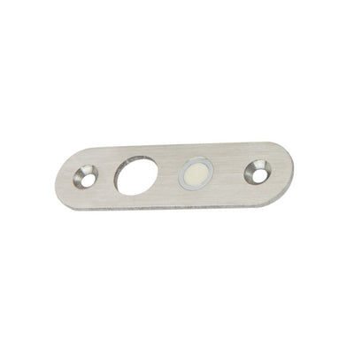 Lox Db1260-sp Replacement Strike Plate Magnetic Door Sensor Rounded Edge Db1260 Drop Bolt Silver 91.8hx25wx3d (mm)