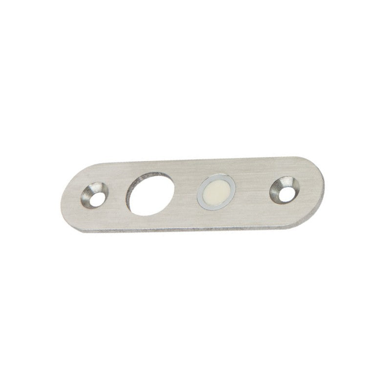 Lox Db1260-sp Replacement Strike Plate Magnetic Door Sensor Rounded Edge Db1260 Drop Bolt Silver 91.8hx25wx3d (mm)