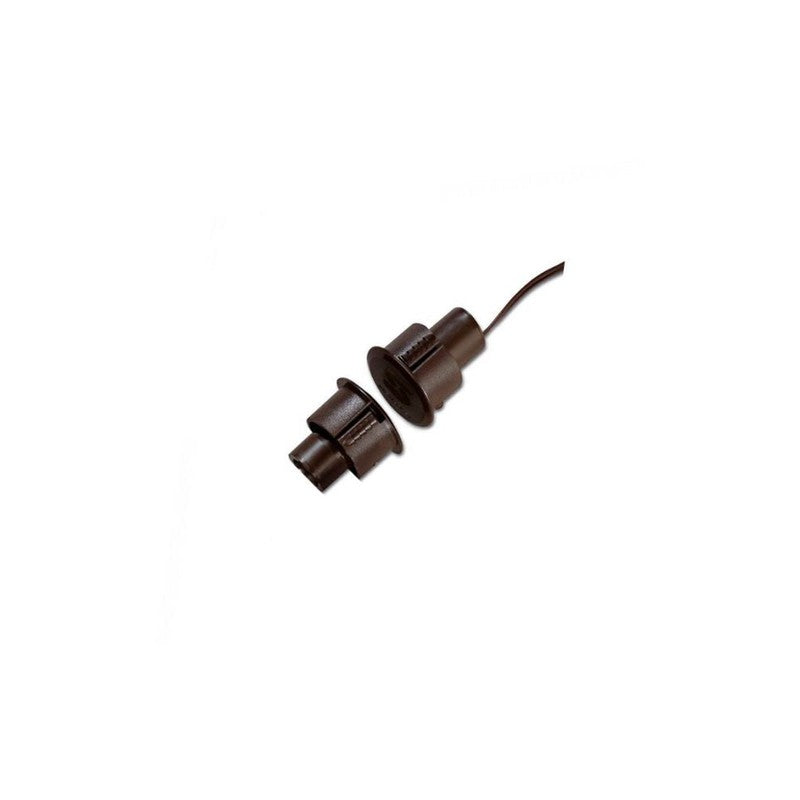 Tane Hardwired Reed Switch Brown Detection Gap 28mm 1x N/c Output (dry) Plastic Recessed Mount 19.05mm Hole Cutout