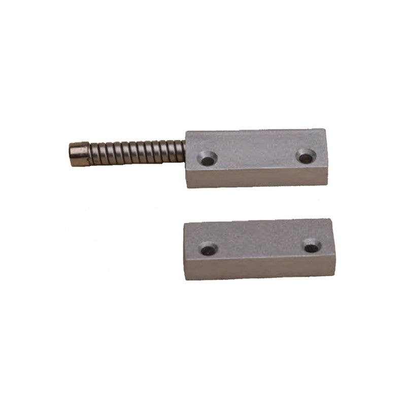Tane Met-204c-ar Roller Door Reed Switch Dpdt 30mm Gap Metal Surface Mount Silver