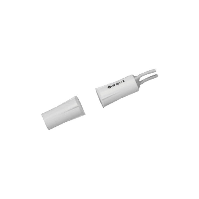Tane Hardwired Reed Switch White Detection Gap 12.5mm 1x N/o Output (dry) Plastic Recessed Mount 9mm Hole Cutout