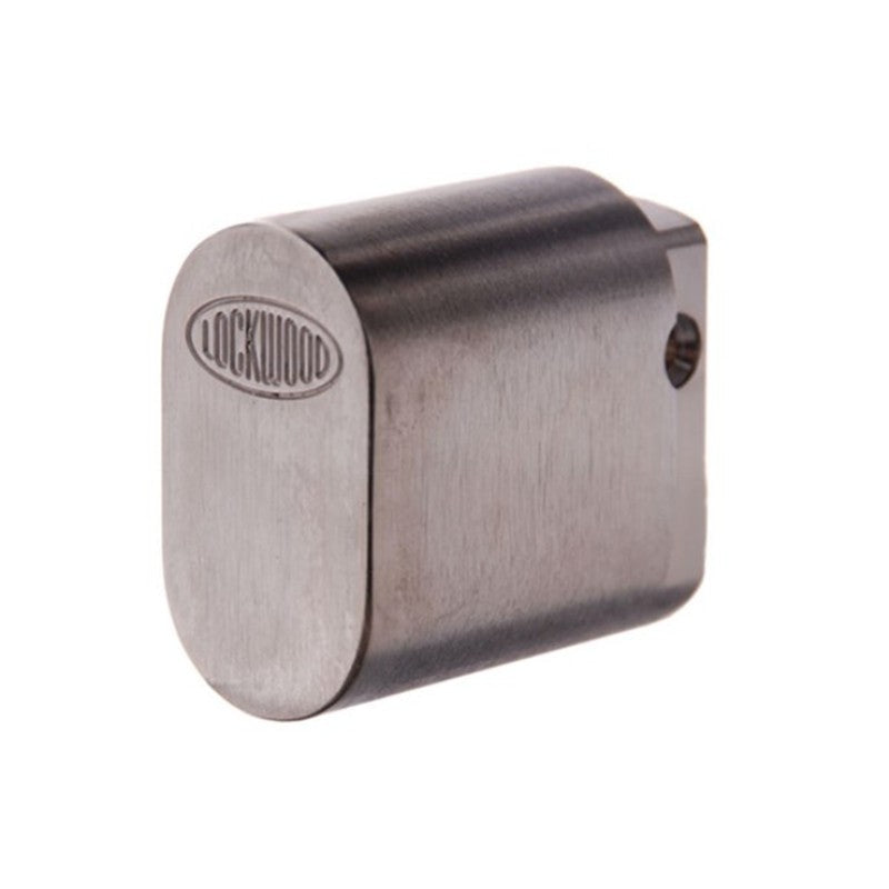 Lockwood Assa Lockwood Sp570-1167sc 570 Series Blank Oval Cylinder Single Side No Cam Suits Synergy Selector Pentagon Mortice Locks Silver