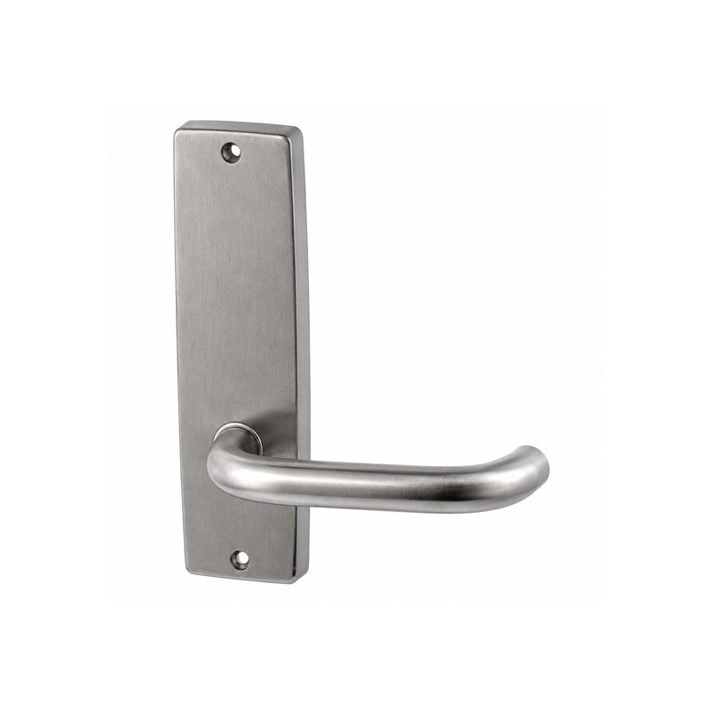 ASSA ABLOY Lockwood 1905/70sc Standard Square End Interior Plate Type 70 Round Lever 32-45mm Door Suit 3770 Series Mortice Lock Satin Chrome 166hx48wx12d (mm)