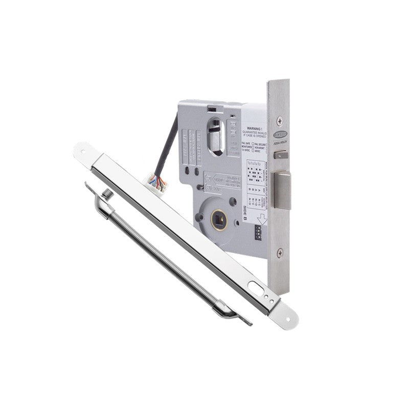 Assa Abloy Lockwood 3570 Series Standard Electric Mortice Lock With Power Transfer Lead Cover Monitored Fail Safe/fail Secure(field Changeable) 12/24vdc