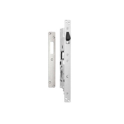 Lockwood Assa Abloy Es8200 Series Electric Mortice Lock 30mm Backset Silver Non Monitored Key Override 70kg Pre-load 2500kg Holding Force Fail Secure(pto) 4 Hour Fire Rating 24vdc